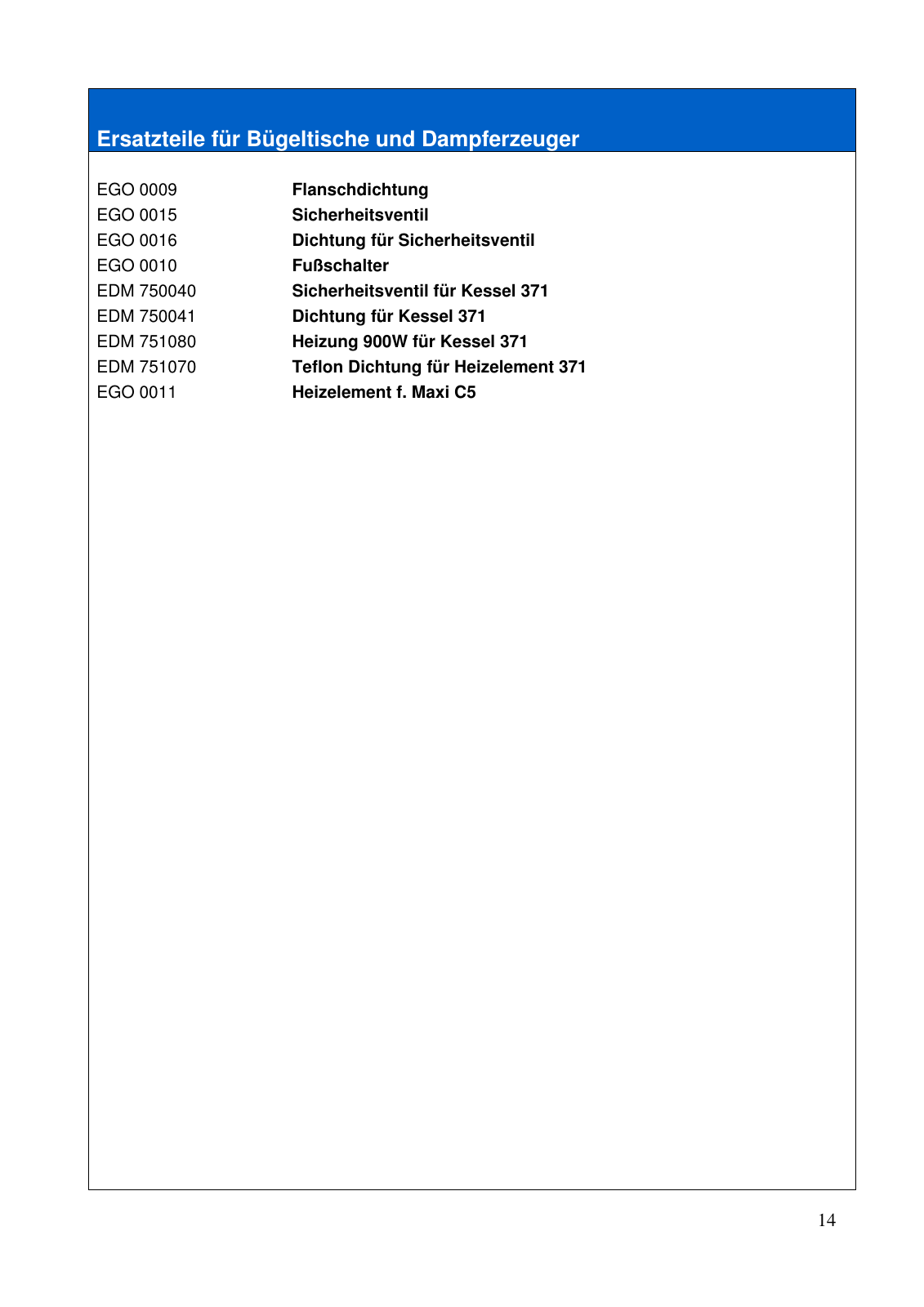 Vorschau Betriebsmittelkatalog Seite 14