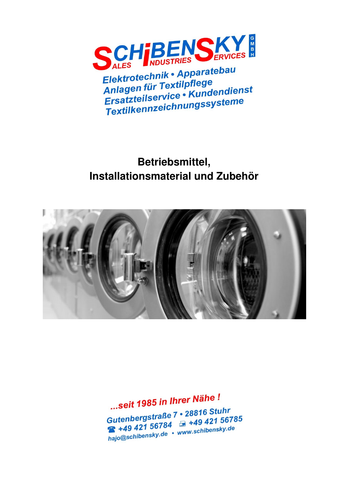 Vorschau Betriebsmittelkatalog Seite 1
