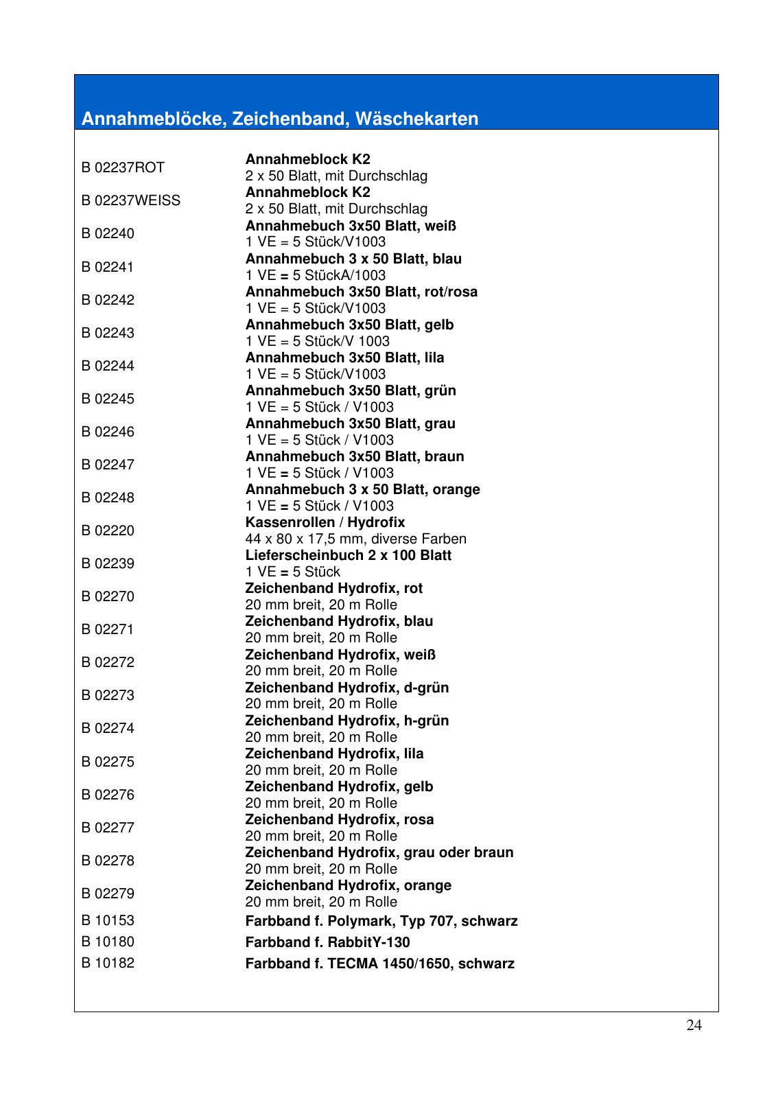 Vorschau Betriebsmittelkatalog Seite 24