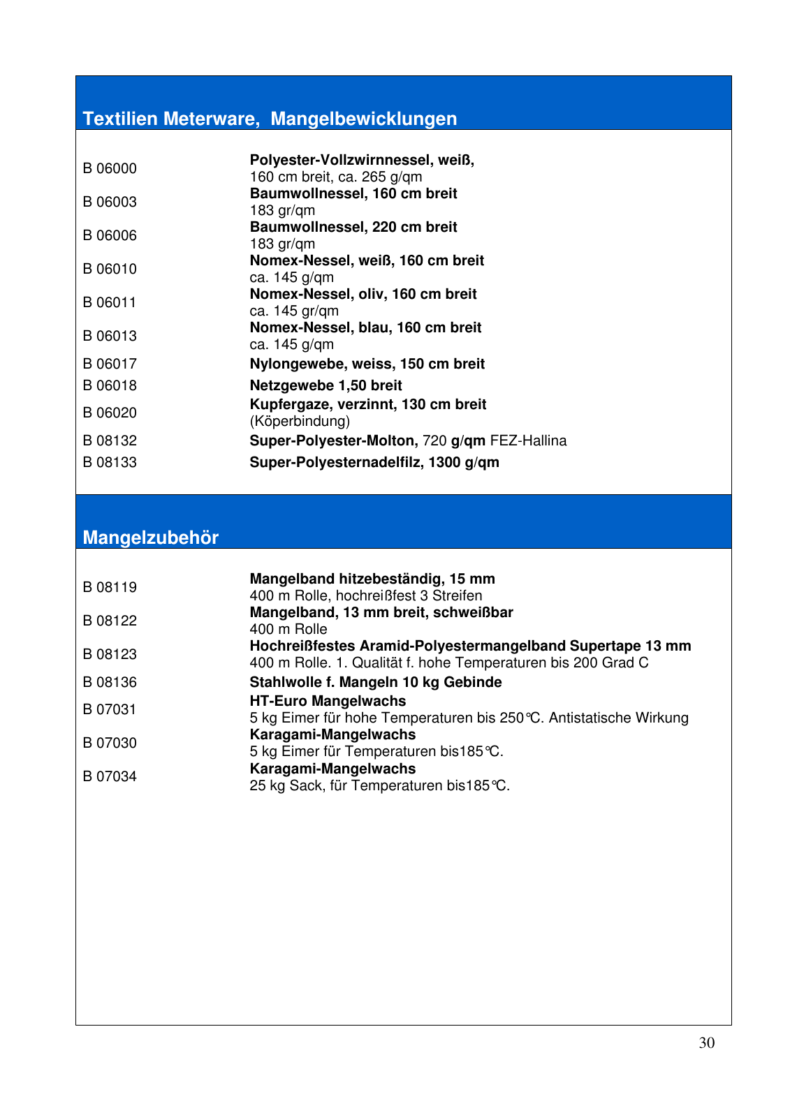 Vorschau Betriebsmittelkatalog Seite 30