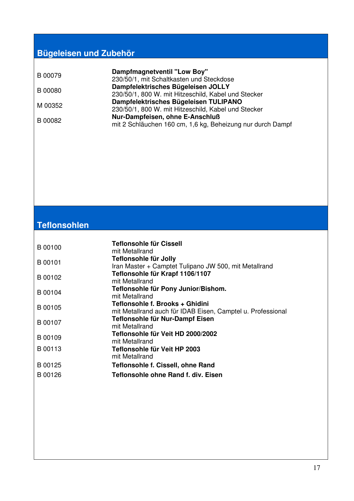 Vorschau Betriebsmittelkatalog Seite 17