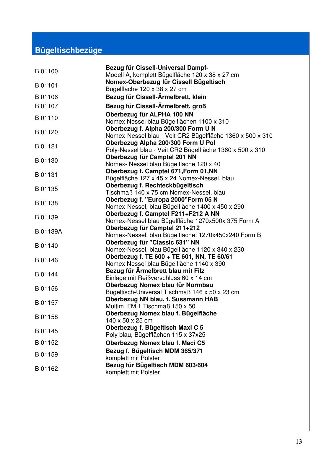 Vorschau Betriebsmittelkatalog Seite 13